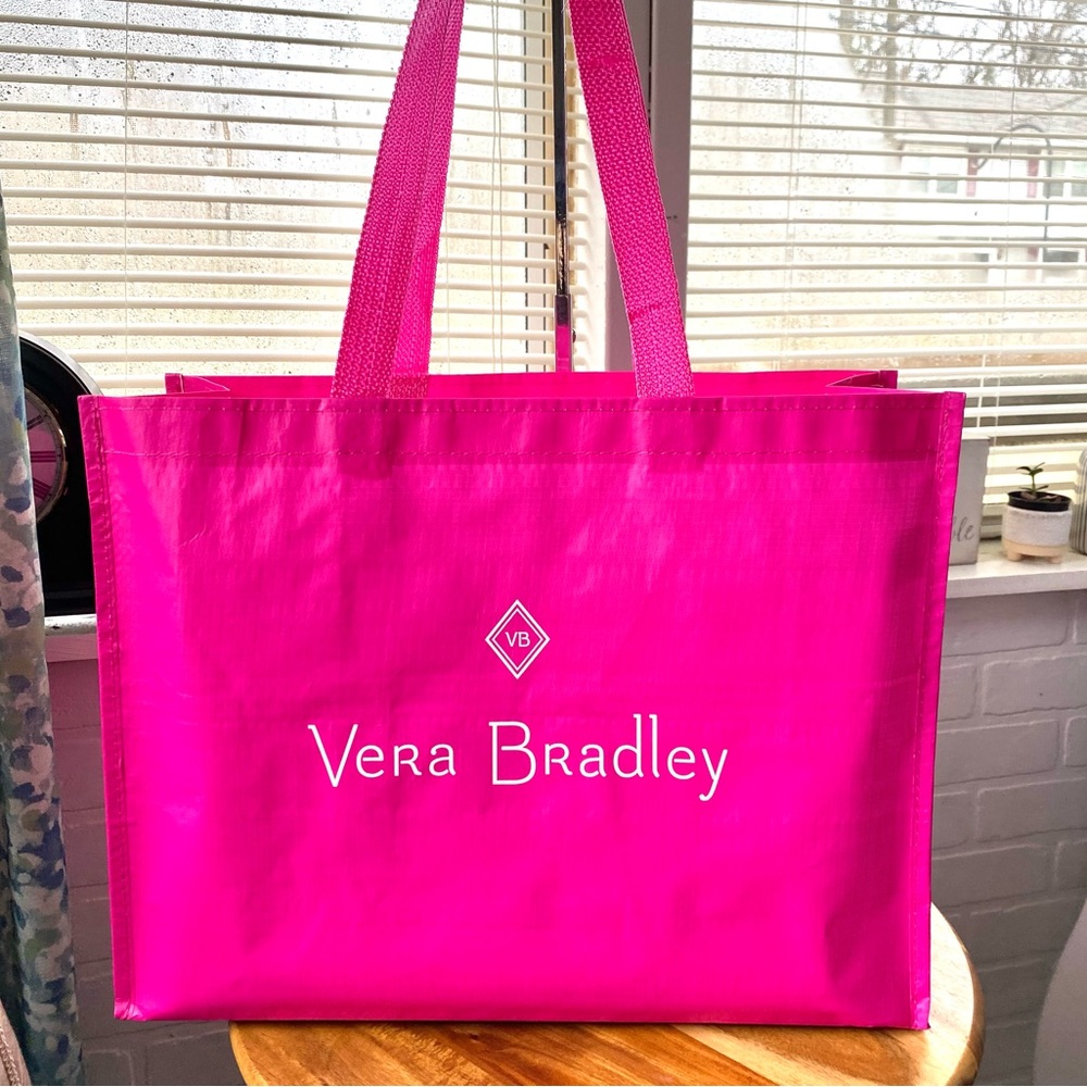 Vera Bradley Pink Shopping Bag